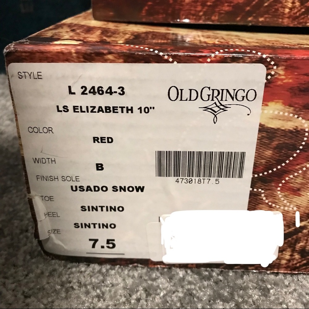 SOLD OLD GRINGO Elizabeth Vintage Cowgirl BootS - Picture 5 of 6